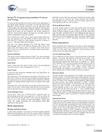 CY2545FCT Datasheet Pagina 6