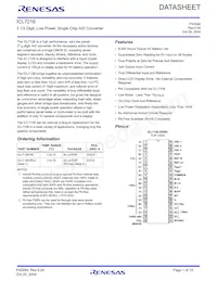 ICL7126CPL Datasheet Copertura