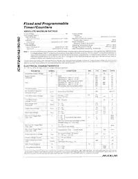 ICM7242IJA數據表 頁面 2