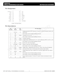 ICS307M-02T數據表 頁面 2