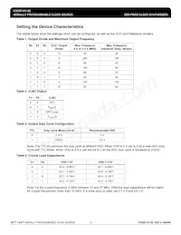 ICS307M-02T Datasheet Pagina 4