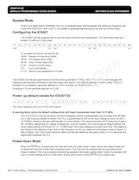 ICS307M-02T Datasheet Pagina 5