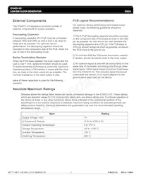 ICS4231M-03T Datasheet Pagina 3