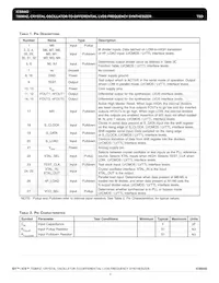 ICS8442AYLFT數據表 頁面 3