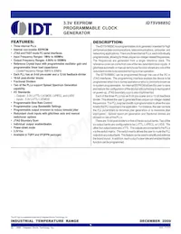 IDT5V9885CPFI8 Datenblatt Cover
