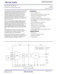 ISL26134AVZ Datasheet Cover