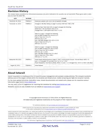 ISL26134AVZ Datasheet Page 21