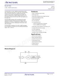 ISL267450IUZ-T Datenblatt Cover