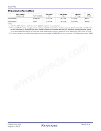 ISL267450IUZ-T Datasheet Pagina 3