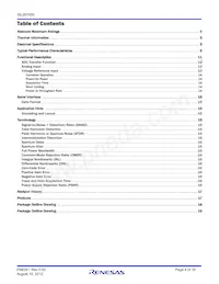 ISL267450IUZ-T Datasheet Pagina 4