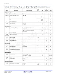 ISL267450IUZ-T Datasheet Page 6