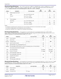 ISL267450IUZ-T Datasheet Page 7