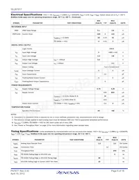 ISL267817IUZ-T Datasheet Pagina 5