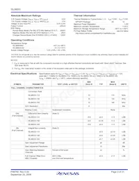 ISL98003INZ-110 Datasheet Pagina 3