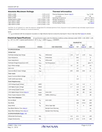 KAD5510P-50Q72 Datasheet Pagina 4