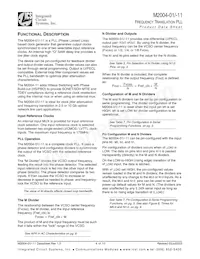 M2004-01I640.0000T Datasheet Pagina 4