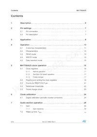 M41T00AUDD1F Datasheet Page 2
