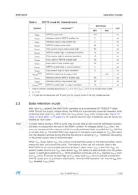 M48T35AV-10MH6F數據表 頁面 11