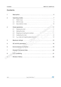 M48T512V-85PM1 Datasheet Page 2