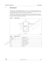 M48T512V-85PM1 Datasheet Pagina 5