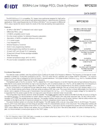 MPC9230FNR2 Datasheet Copertura