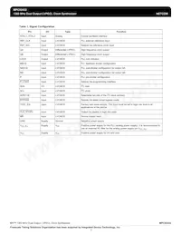 MPC92432AER2 Datasheet Pagina 3