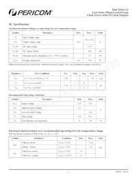 PI6C2510-133LEX Datasheet Pagina 3