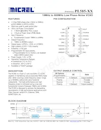 PL585-P8-358OC Datasheet Cover