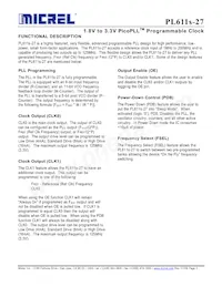 PL611S-27-O48GC Datenblatt Seite 3