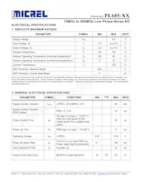 PL685-P8-358OC Datasheet Page 4