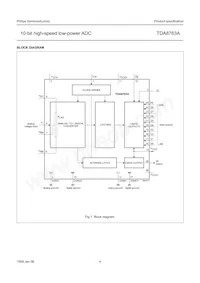 TDA8763AM/5/C5 Datasheet Page 4