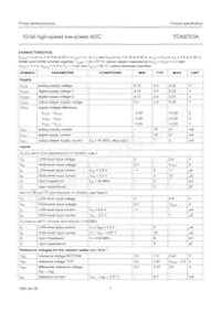 TDA8763AM/5/C5 Datasheet Pagina 7