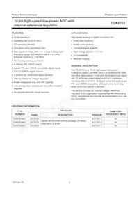 TDA8763M/4/C4 Datasheet Page 2