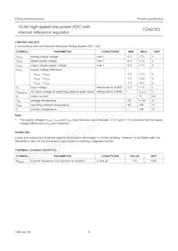 TDA8763M/4/C4 Datasheet Page 6