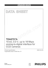 TDA8787AHL/C3 Datenblatt Cover