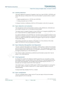 TDA9955HL/17/C1 Datasheet Page 8