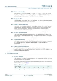 TDA9955HL/17/C1 Datasheet Pagina 10