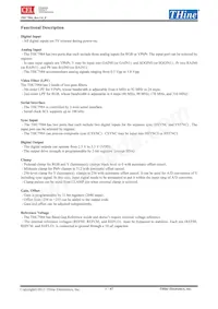 THC7984-17 Datasheet Pagina 5