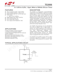 TS3006ITD833T Datenblatt Cover