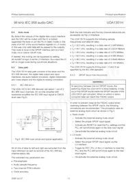 UDA1351H/N1 Datasheet Pagina 11