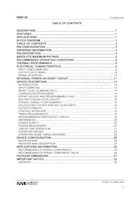 WM8196SCDS/V Datasheet Pagina 2