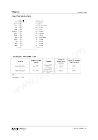 WM8196SCDS/V Datasheet Pagina 3