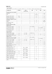 WM8196SCDS/V Datasheet Pagina 7