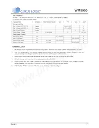 WM8950CGEFL/RV Datenblatt Seite 7