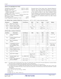 X1227V8Z-4.5A Datasheet Pagina 4