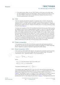 74HCT9046APW Datasheet Pagina 7