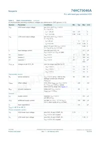 74HCT9046APW數據表 頁面 16