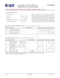 83940BYLFT Datasheet Pagina 3