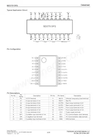 BD37515FS-E2 Datasheet Page 2