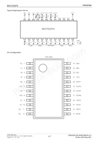 BD37522FS-E2 Datasheet Pagina 2